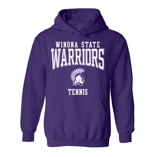 Winona - NCAA Women's Tennis : Skylar Gary - Classic Shersey Hooded Sweatshirt-0
