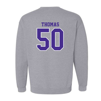 Winona - NCAA Football : Taiden Thomas - Classic Shersey Crewneck Sweatshirt-1