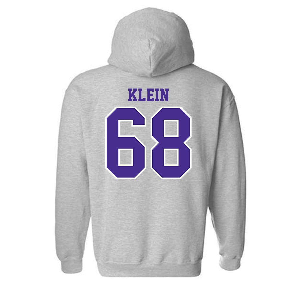 Winona - NCAA Football : Brecken Klein - Classic Shersey Hooded Sweatshirt-1