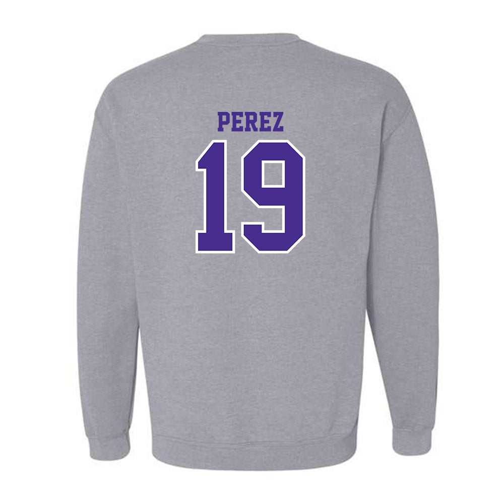 Winona - NCAA Women's Soccer : Sam Perez - Classic Shersey Crewneck Sweatshirt-1
