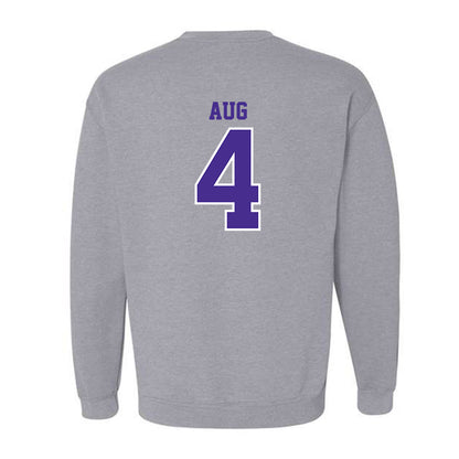 Winona - NCAA Baseball : Max Aug - Classic Shersey Crewneck Sweatshirt-1