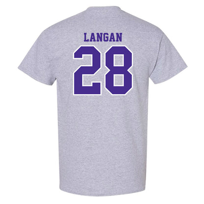 Winona - NCAA Baseball : John Langan - Classic Shersey T-Shirt-1