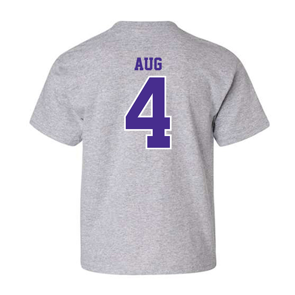 Winona - NCAA Baseball : Max Aug - Classic Shersey Youth T-Shirt-1