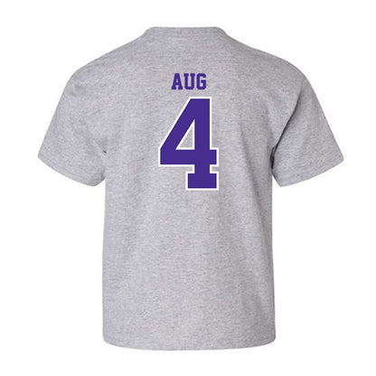 Winona - NCAA Baseball : Max Aug - Classic Shersey Youth T-Shirt-1