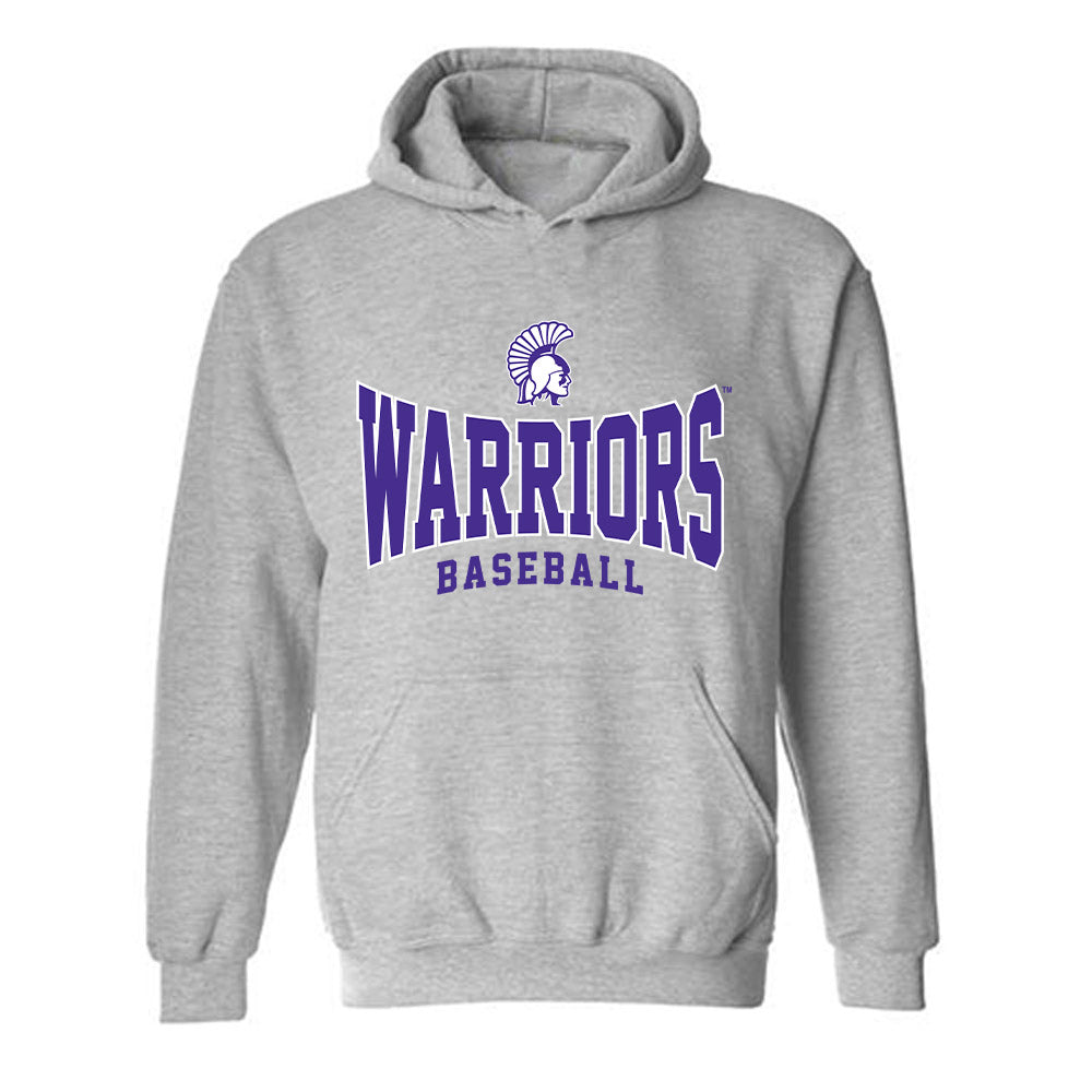 Winona - NCAA Baseball : John Langan - Classic Shersey Hooded Sweatshirt-0