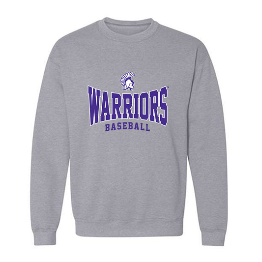 Winona - NCAA Baseball : John Langan - Classic Shersey Crewneck Sweatshirt-0