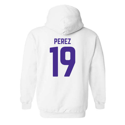 Winona - NCAA Women's Soccer : Sam Perez - Classic Shersey Hooded Sweatshirt-1