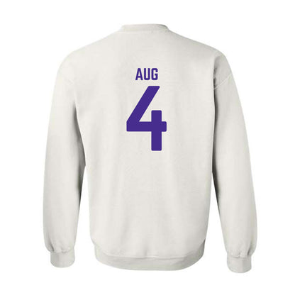 Winona - NCAA Baseball : Max Aug - Classic Shersey Crewneck Sweatshirt-1