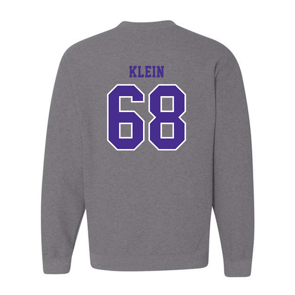 Winona - NCAA Football : Brecken Klein - Classic Shersey Crewneck Sweatshirt-1