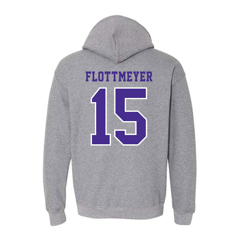 Winona - NCAA Football : Jackson Flottmeyer - Classic Shersey Hooded Sweatshirt-1