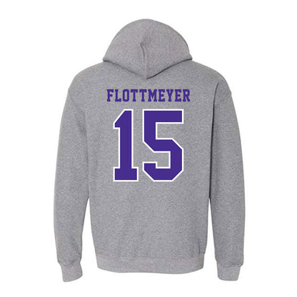 Winona - NCAA Football : Jackson Flottmeyer - Classic Shersey Hooded Sweatshirt-1