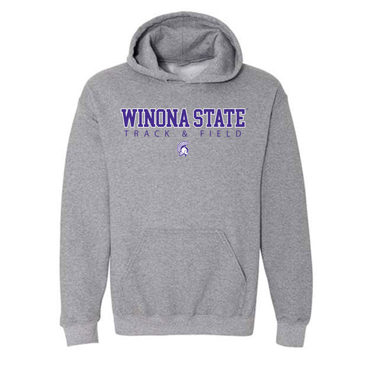 Winona - NCAA Women's Track & Field : Amber Gerrits - Classic Shersey Hooded Sweatshirt-0