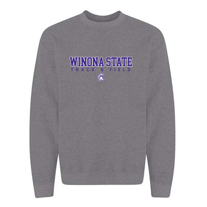 Winona - NCAA Women's Track & Field : Amber Gerrits - Classic Shersey Crewneck Sweatshirt-0