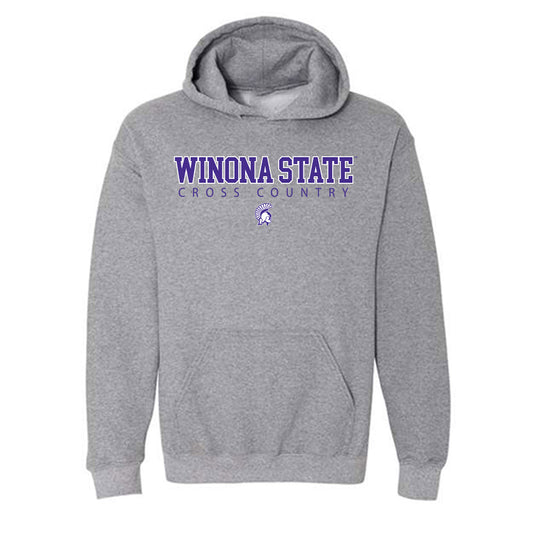 Winona - NCAA Men's Cross Country : Wyatt Harmoning - Classic Shersey Hooded Sweatshirt-0