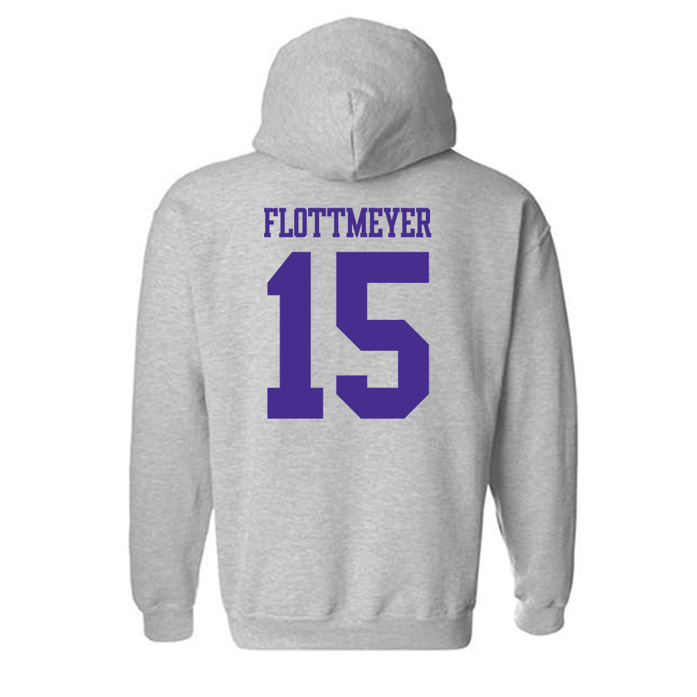 Winona - NCAA Football : Jackson Flottmeyer - Classic Shersey Hooded Sweatshirt-1