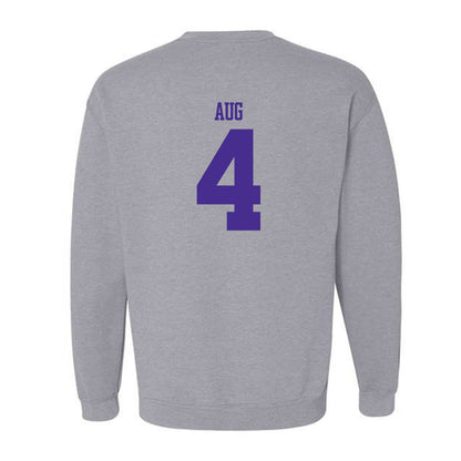Winona - NCAA Baseball : Max Aug - Classic Shersey Crewneck Sweatshirt-1