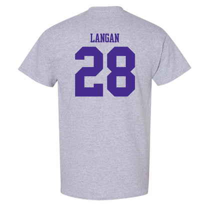 Winona - NCAA Baseball : John Langan - Classic Shersey T-Shirt-1