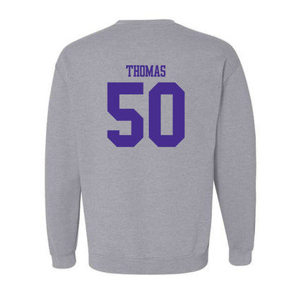 Winona - NCAA Football : Taiden Thomas - Classic Shersey Crewneck Sweatshirt-1