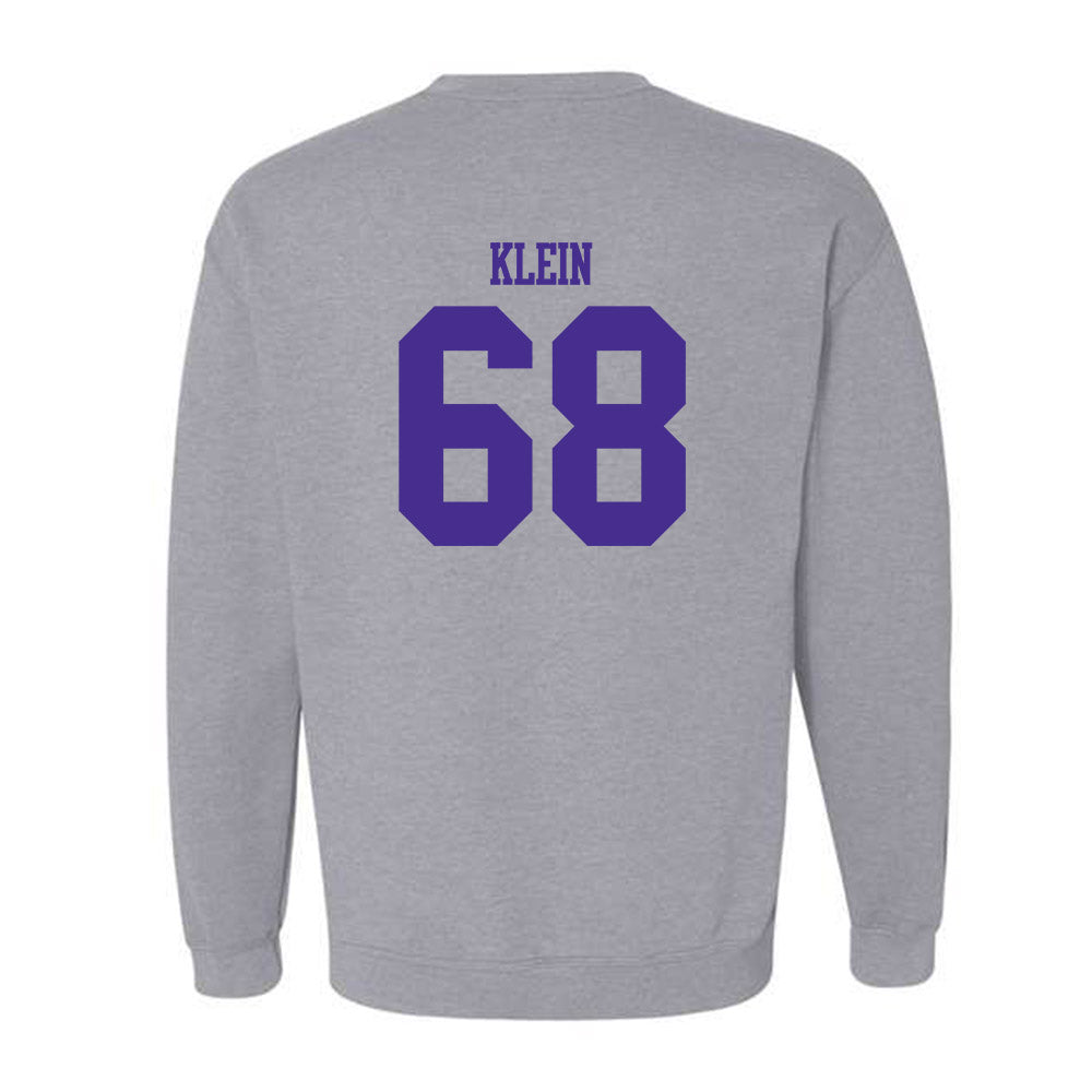 Winona - NCAA Football : Brecken Klein - Classic Shersey Crewneck Sweatshirt-1