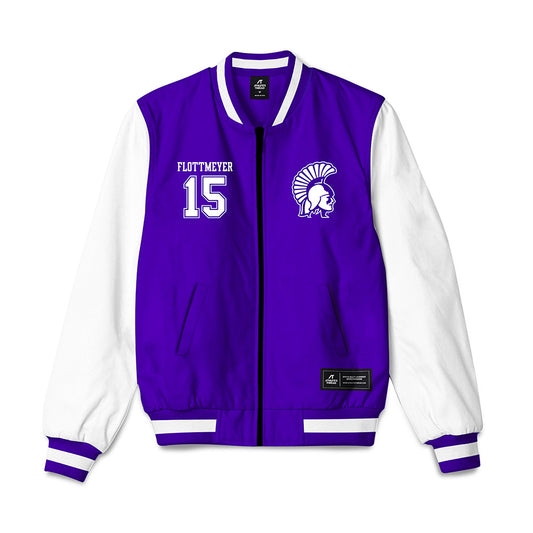 Winona - NCAA Football : Jackson Flottmeyer - Bomber Jacket-0