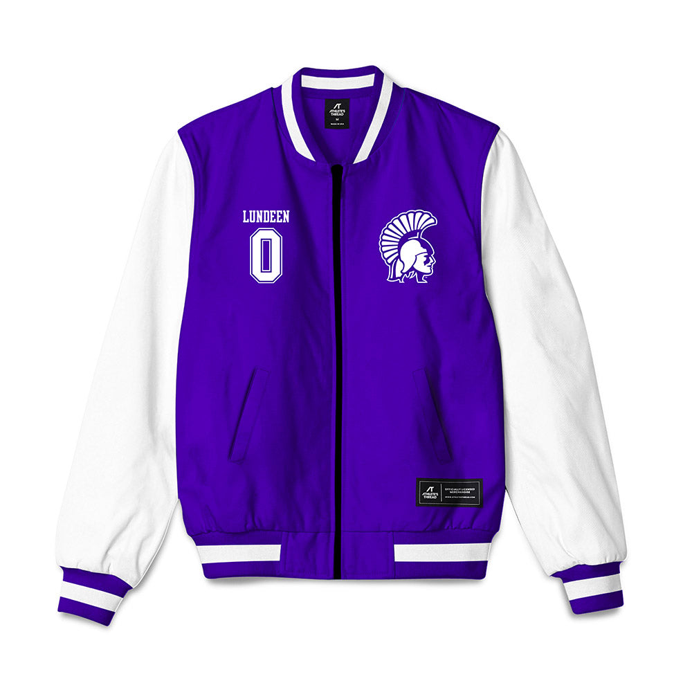 Winona - NCAA Women's Soccer : Anna Lundeen - Bomber Jacket-0