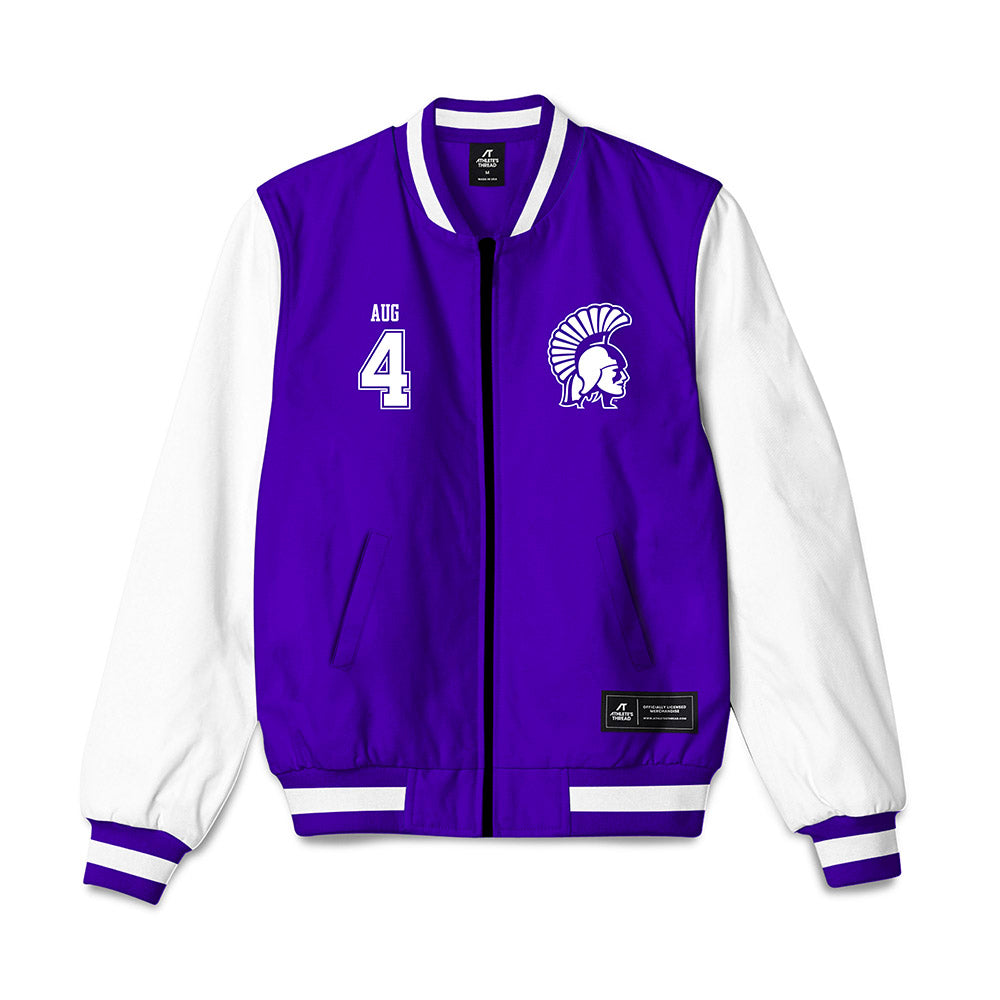 Winona - NCAA Baseball : Max Aug - Bomber Jacket-0