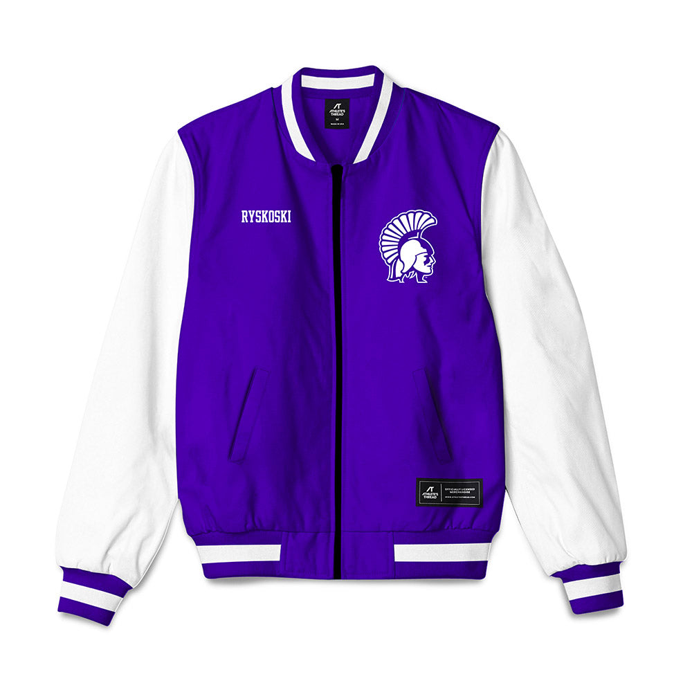 Winona - NCAA Women's Track & Field : Ariana Ryskoski - Bomber Jacket-0