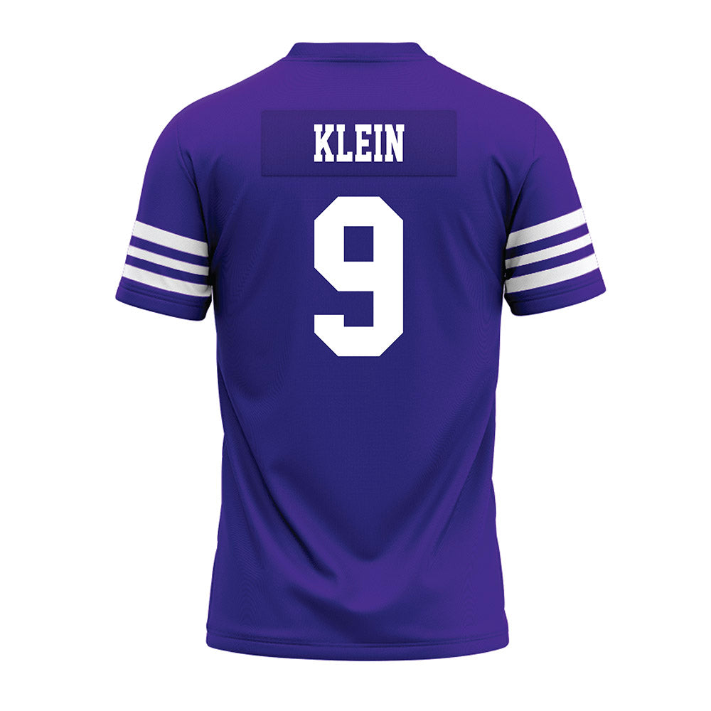 Winona - NCAA Football : Jamison Klein - Purple Premium Football Jersey-1