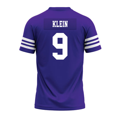 Winona - NCAA Football : Jamison Klein - Purple Premium Football Jersey-1