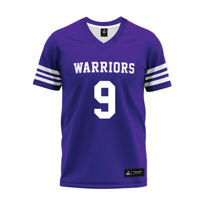 Winona - NCAA Football : Jamison Klein - Purple Premium Football Jersey-0