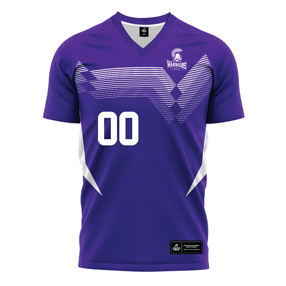 Winona - NCAA Women's Soccer : Makadyn Gust - Purple Soccer Jersey-0