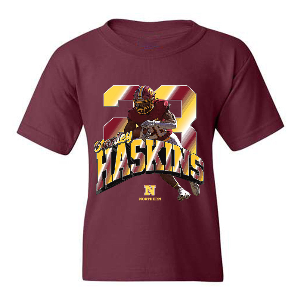 NSU - NCAA Football : Stanley Haskins - Player Collage Youth T-Shirt