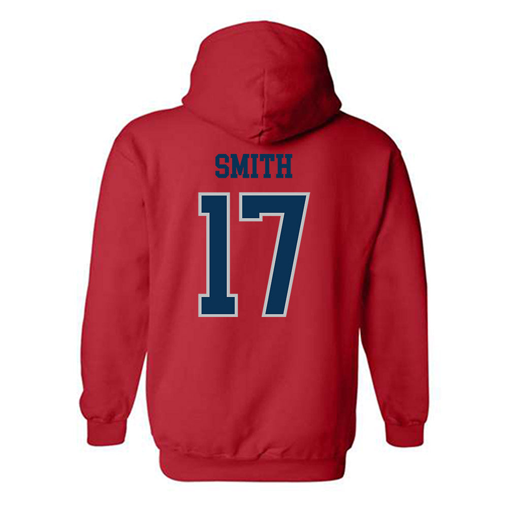 SMC - NCAA Men's Soccer : Ian Smith - Classic Shersey Hooded Sweatshirt-1