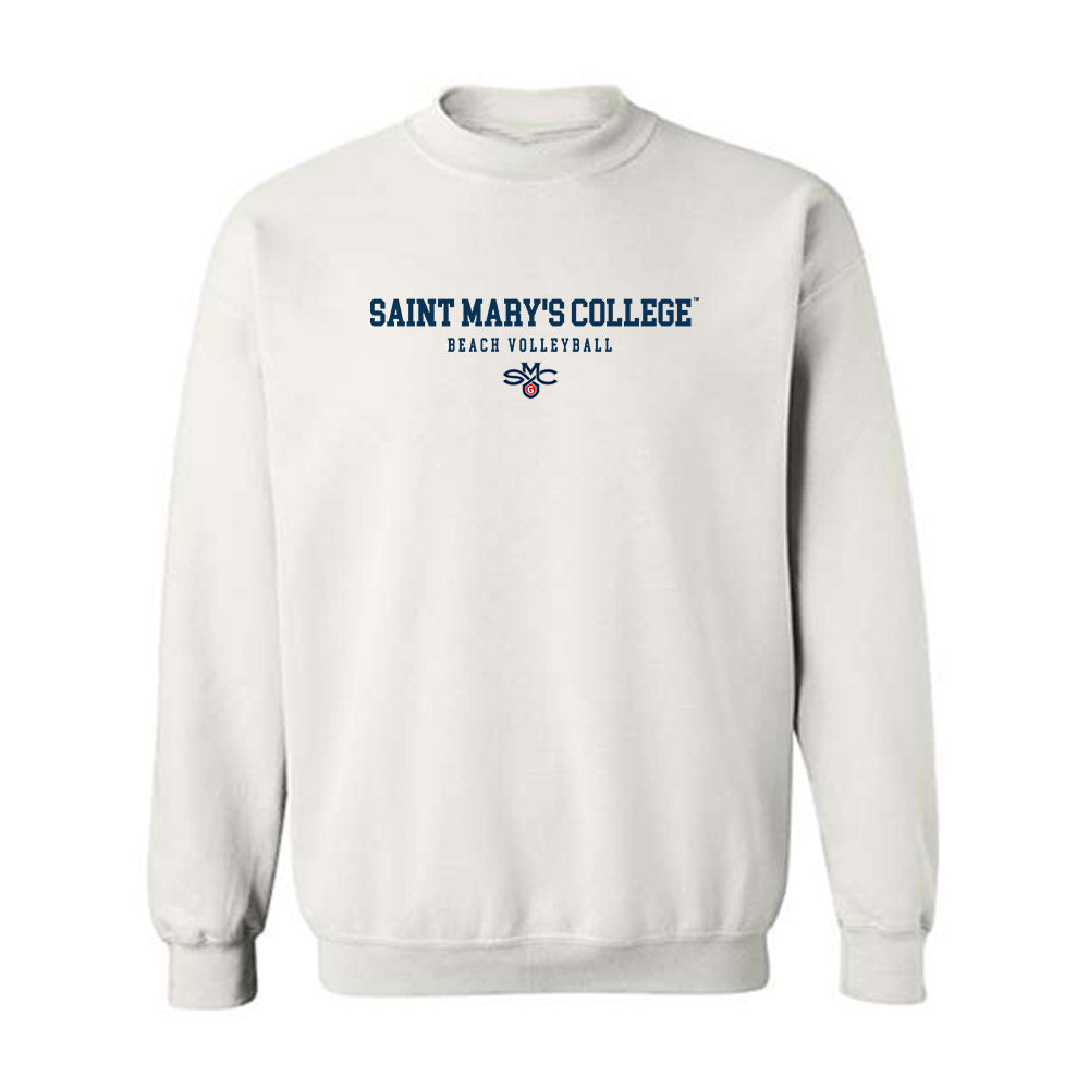 SMC - NCAA Beach Volleyball : Angelina Bour - Classic Shersey Crewneck Sweatshirt-0