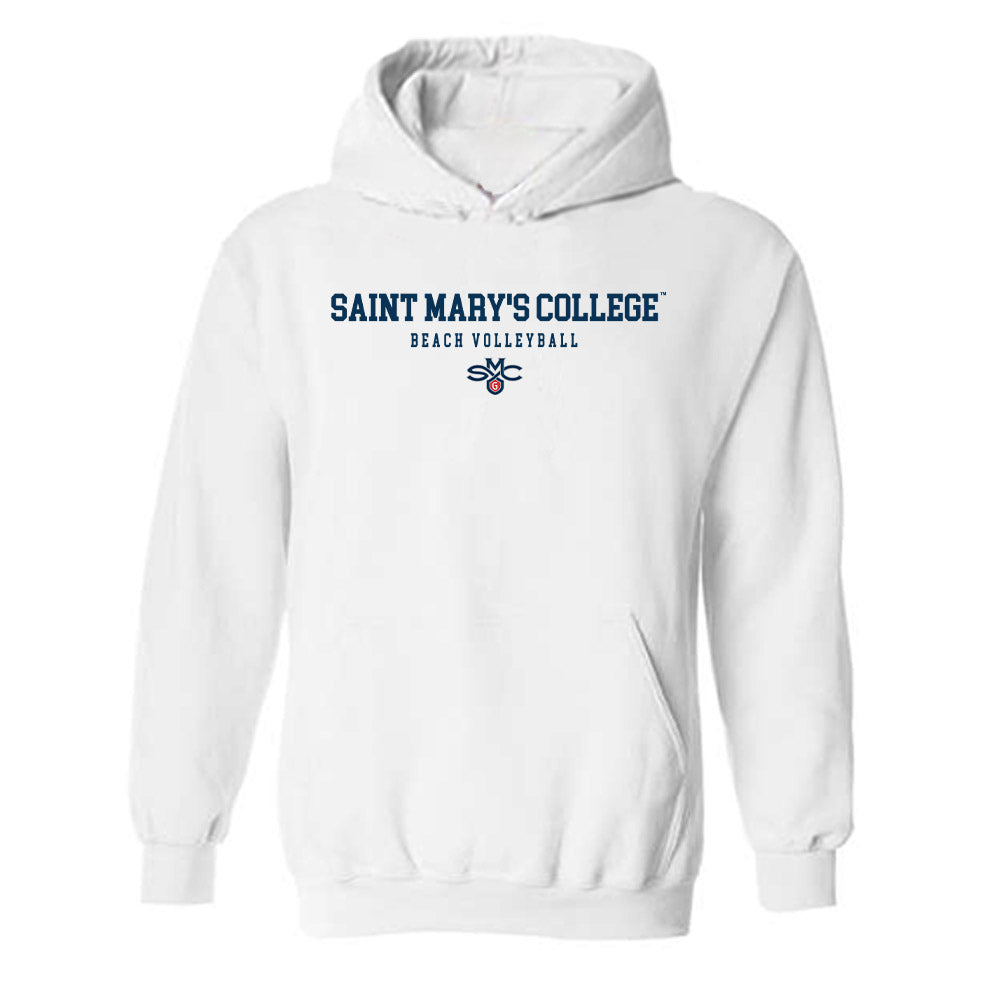 SMC - NCAA Beach Volleyball : Stephanie Gonzalez - Classic Shersey Hooded Sweatshirt-0