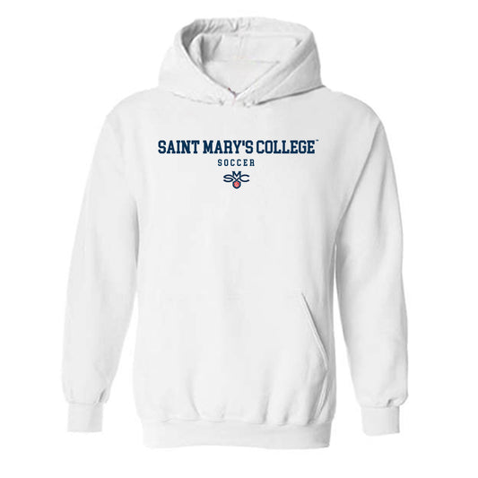 SMC - NCAA Women's Soccer : Maddie Lucas - Classic Shersey Hooded Sweatshirt-0