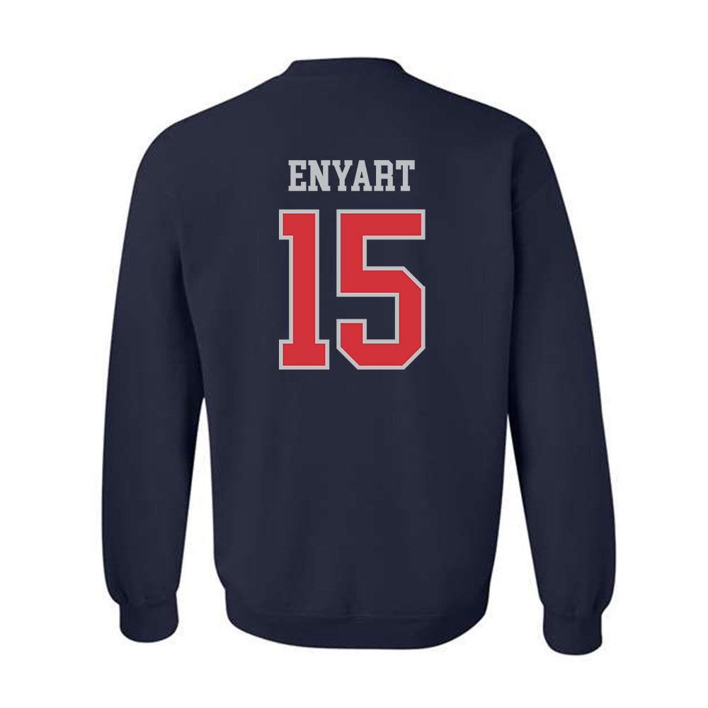 SMC - NCAA Baseball : Adam Enyart - Classic Shersey Crewneck Sweatshirt-1