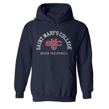 SMC - NCAA Beach Volleyball : Sedona Sherman - Classic Shersey Hooded Sweatshirt-0