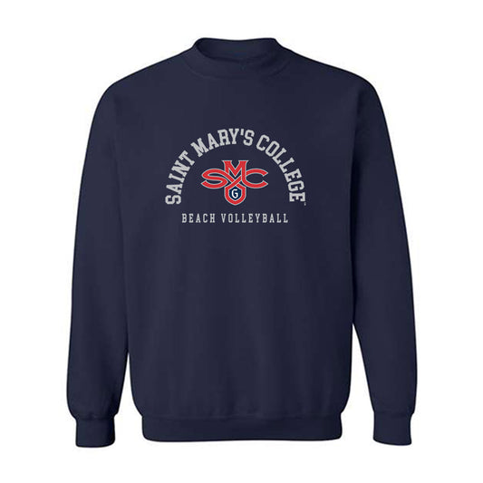 SMC - NCAA Beach Volleyball : Angelina Bour - Classic Shersey Crewneck Sweatshirt-0