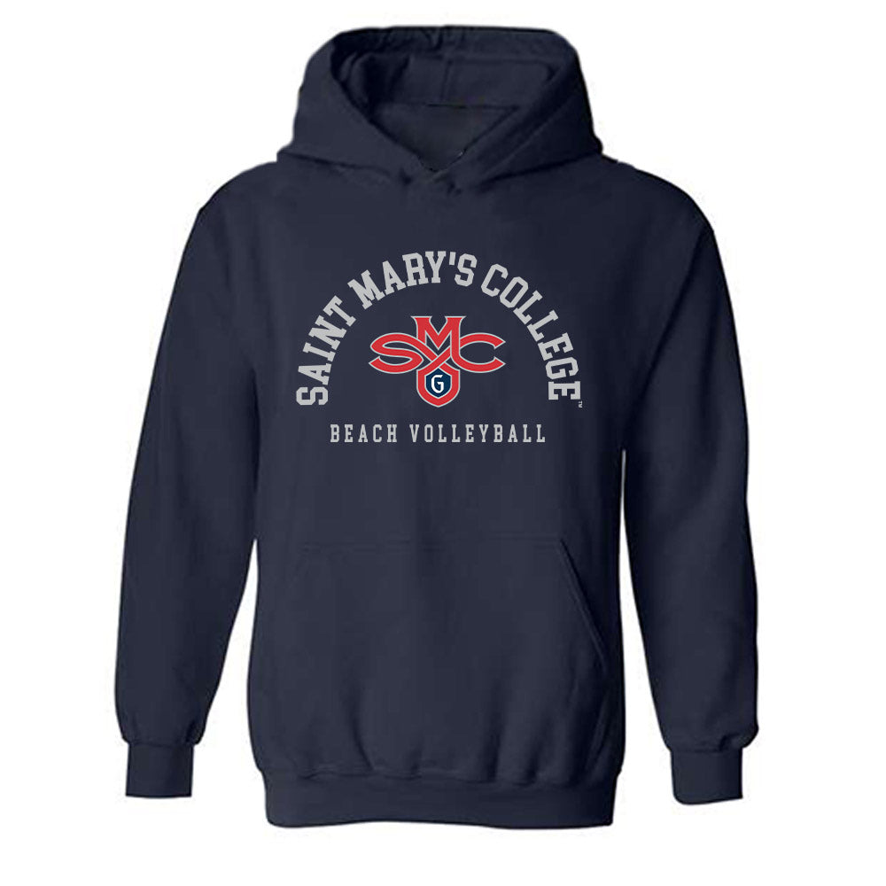 SMC - NCAA Beach Volleyball : Stephanie Gonzalez - Classic Shersey Hooded Sweatshirt-0