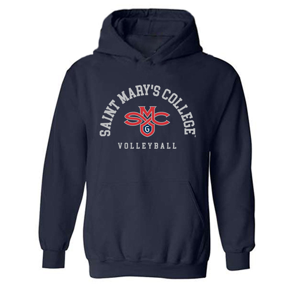 SMC - NCAA Women's Volleyball : Abby Castillon - Classic Shersey Hooded Sweatshirt-0