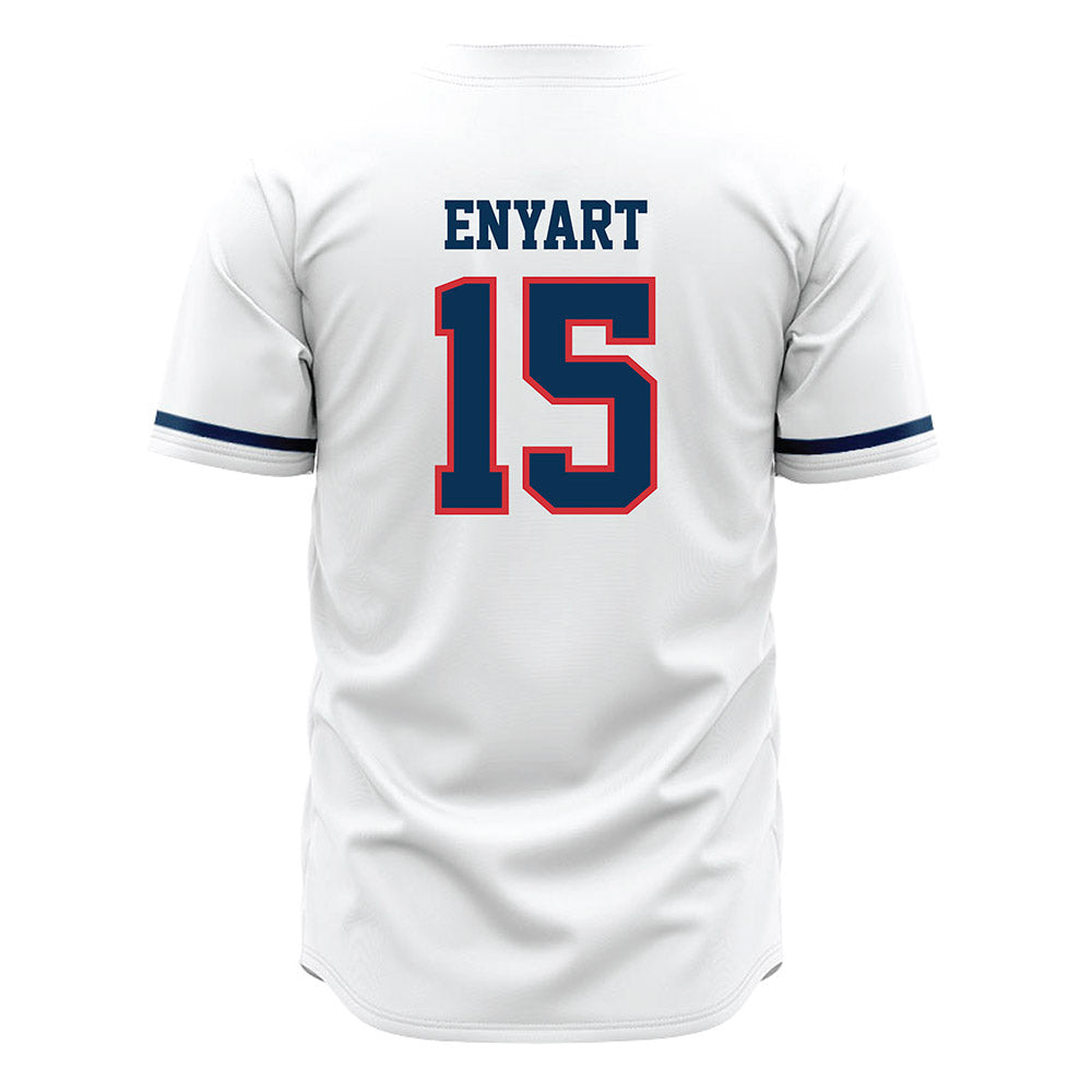 SMC - NCAA Baseball : Adam Enyart - white Jersey-1