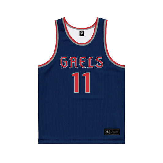 SMC - NCAA Women's Basketball : Coco Urlacher - Blue Basketball Jersey-0