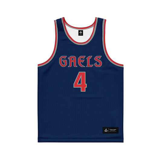 SMC - NCAA Women's Basketball : Charlece Ohiaeri - Blue Basketball Jersey-0