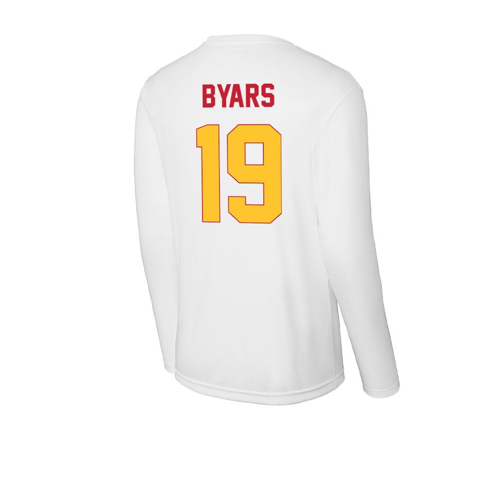 Ferris State - NCAA Football : Zay Byars - Activewear Long Sleeve T-Shirt-1