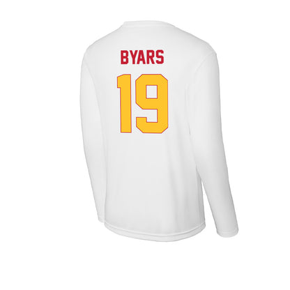 Ferris State - NCAA Football : Zay Byars - Activewear Long Sleeve T-Shirt-1