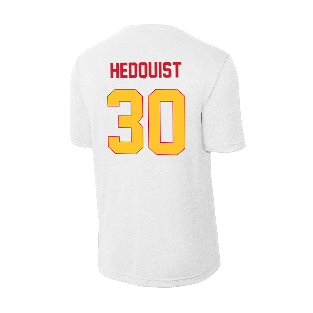 Ferris State - NCAA Men's Ice Hockey : Hobie Hedquist - Activewear T-Shirt-1