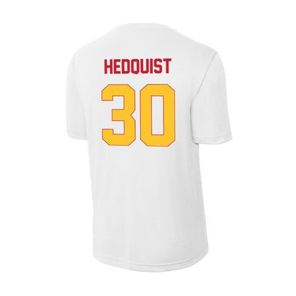 Ferris State - NCAA Men's Ice Hockey : Hobie Hedquist - Activewear T-Shirt-1