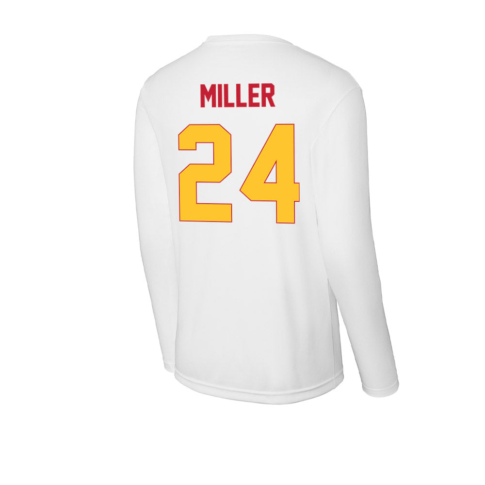 Ferris State - NCAA Softball : Braleigh Miller - Activewear Long Sleeve T-Shirt-1