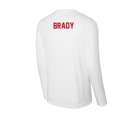 Ferris State - NCAA Men's Track & Field : Brady Zarb - Activewear Long Sleeve T-Shirt-1